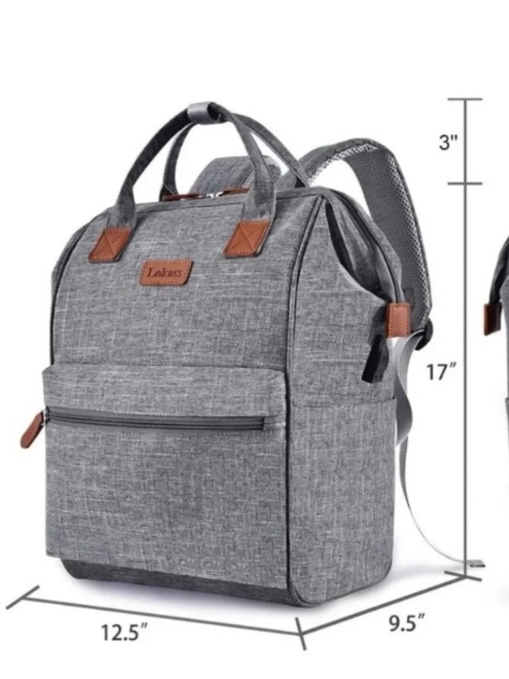 Gray Backpack